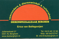 Dierenspeciaalzaak Berghem logo